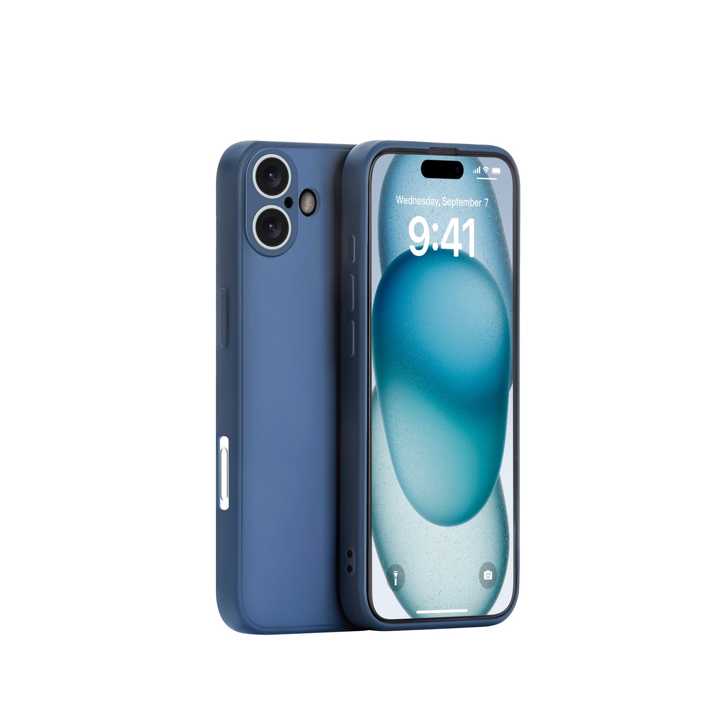 Coque en silicone pour iPhone 16