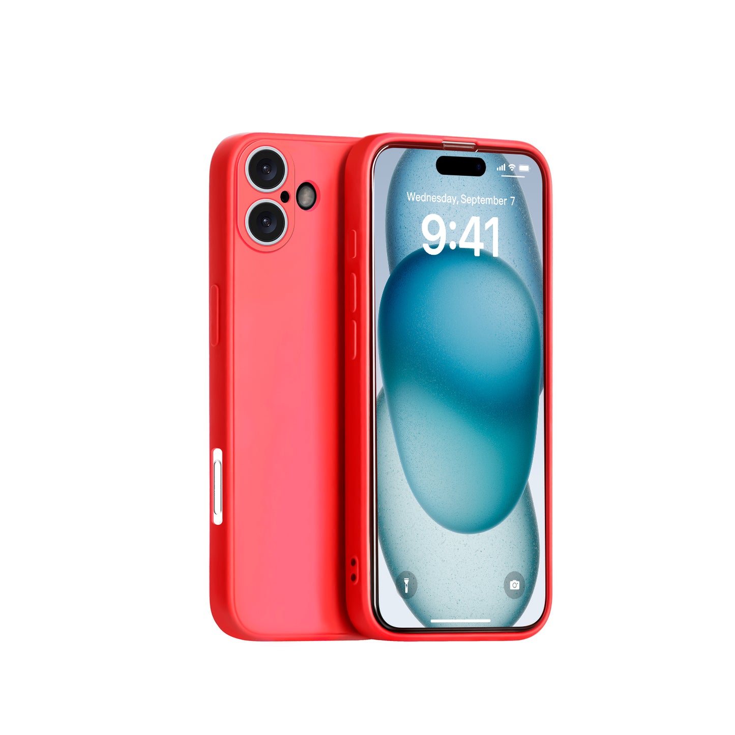 Coque en silicone pour iPhone 16