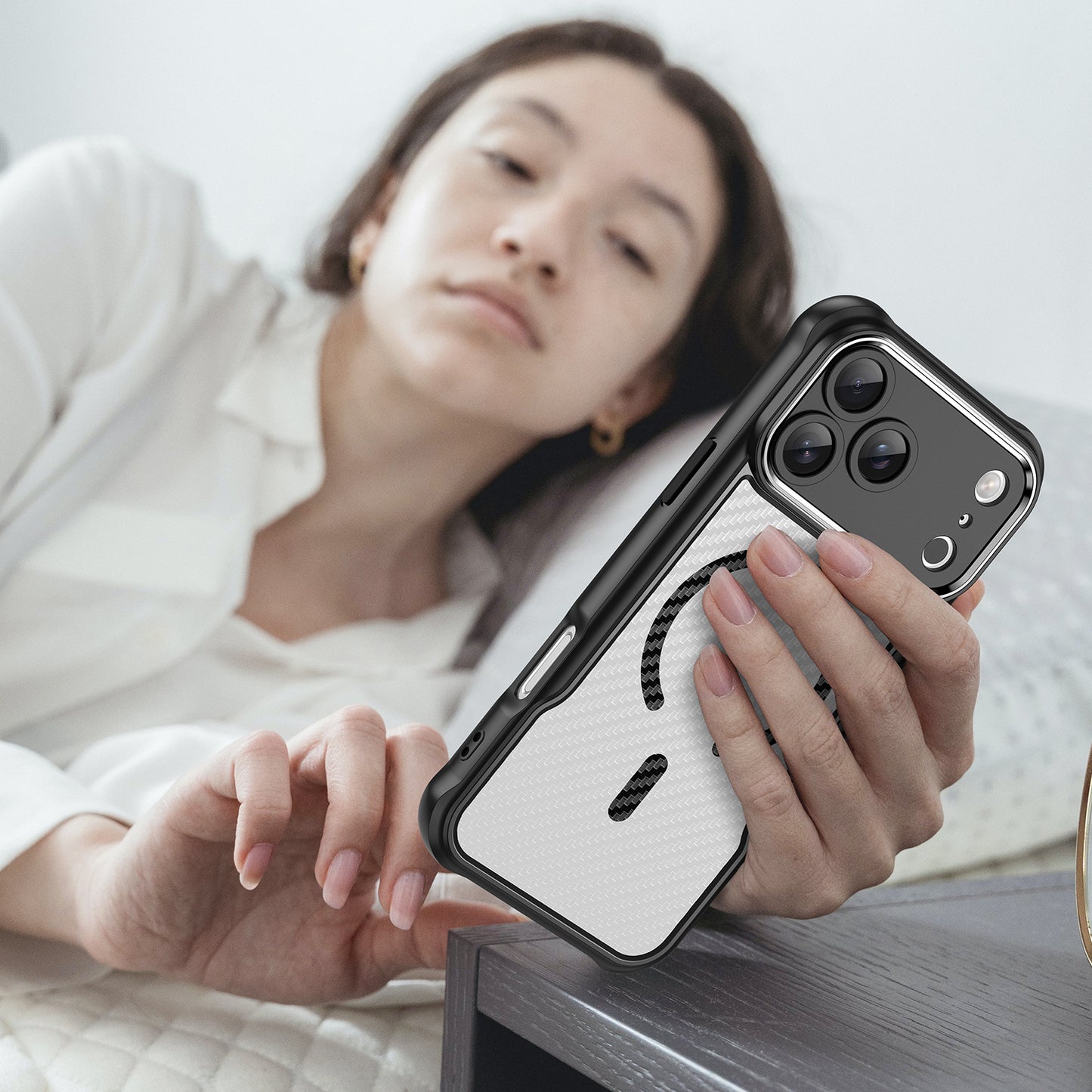 Étui Magsafe pour iPhone 17 Pro Max I