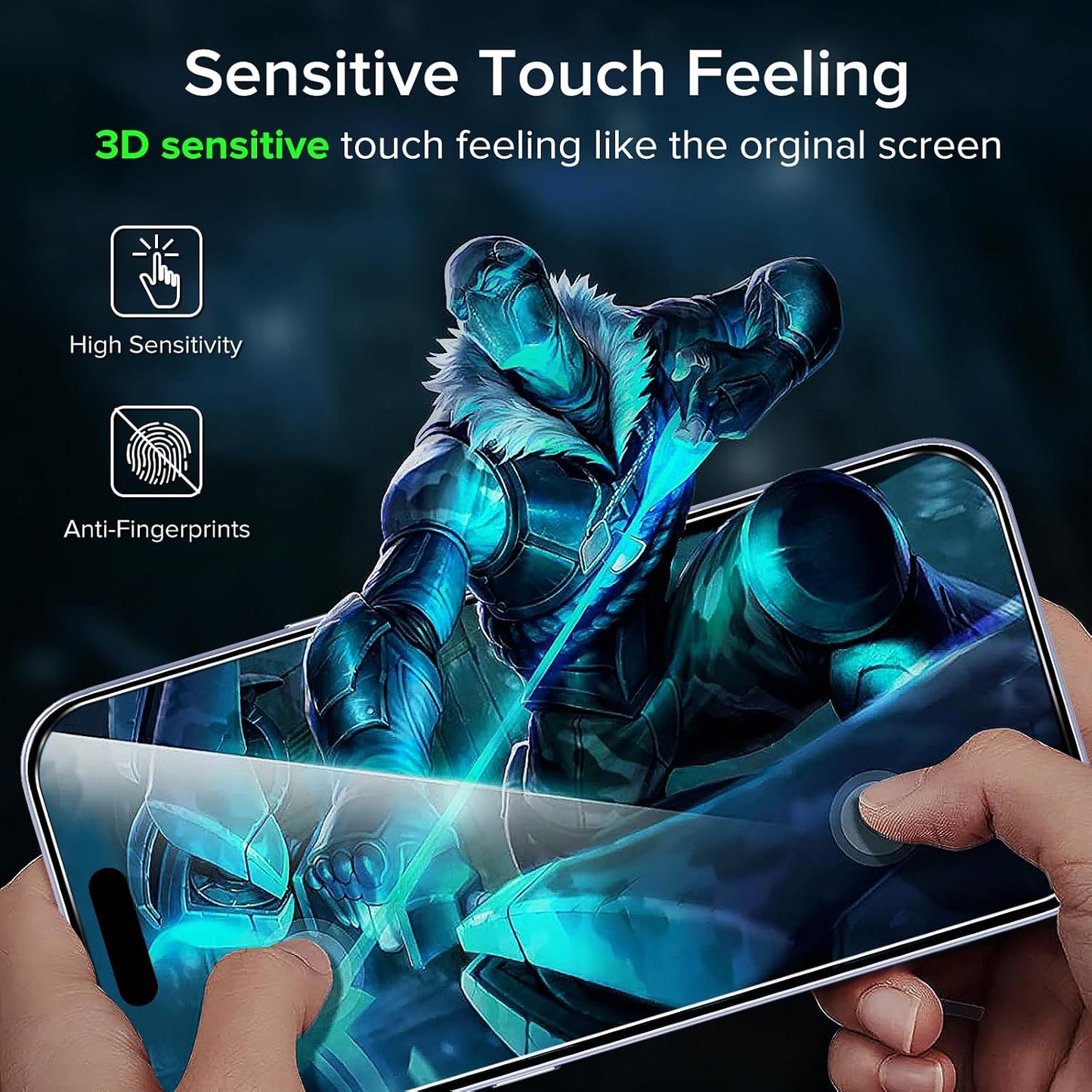 Pixel 9a Screen Protector, 2 Pack