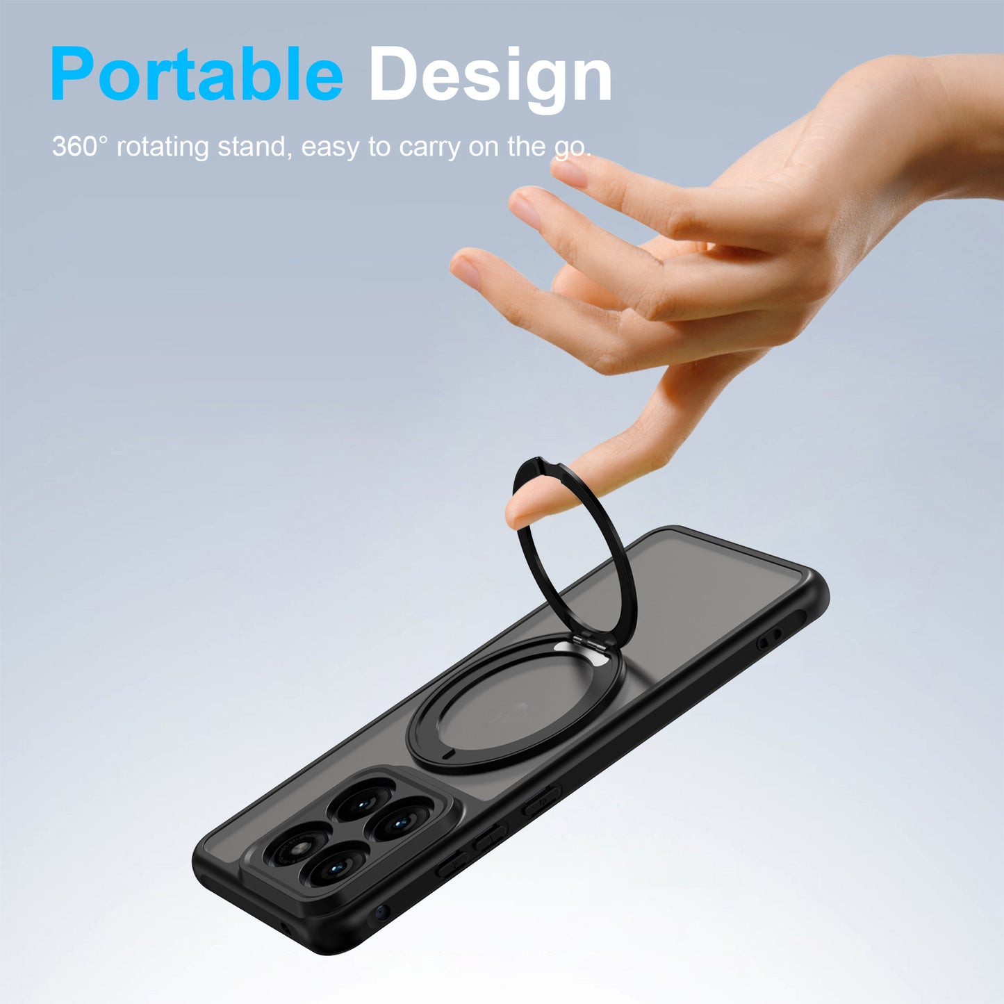 Stand Case for Moto Edge 70 Fusion