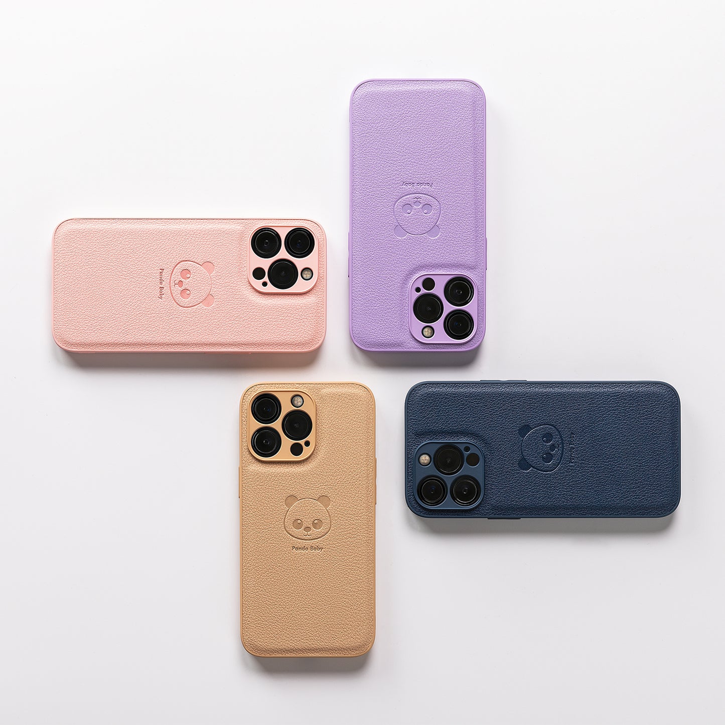 Étui en cuir végétalien pour iPhone 15 Pro