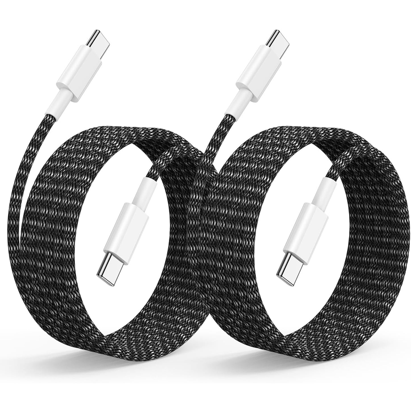 USB-C to USB-C FAST Charging Cable, 2M / 6.56FT, 2-Pack