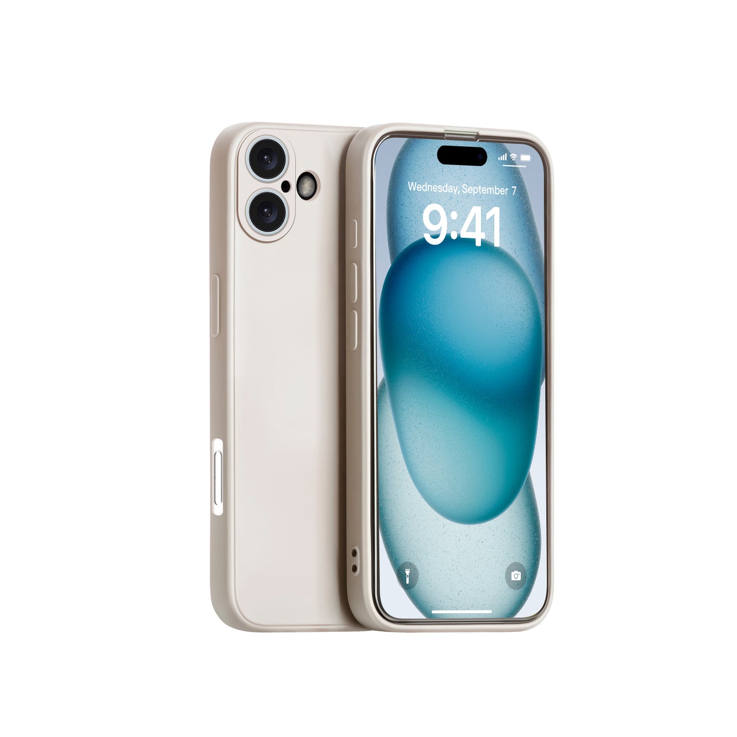 Coque en silicone pour iPhone 16