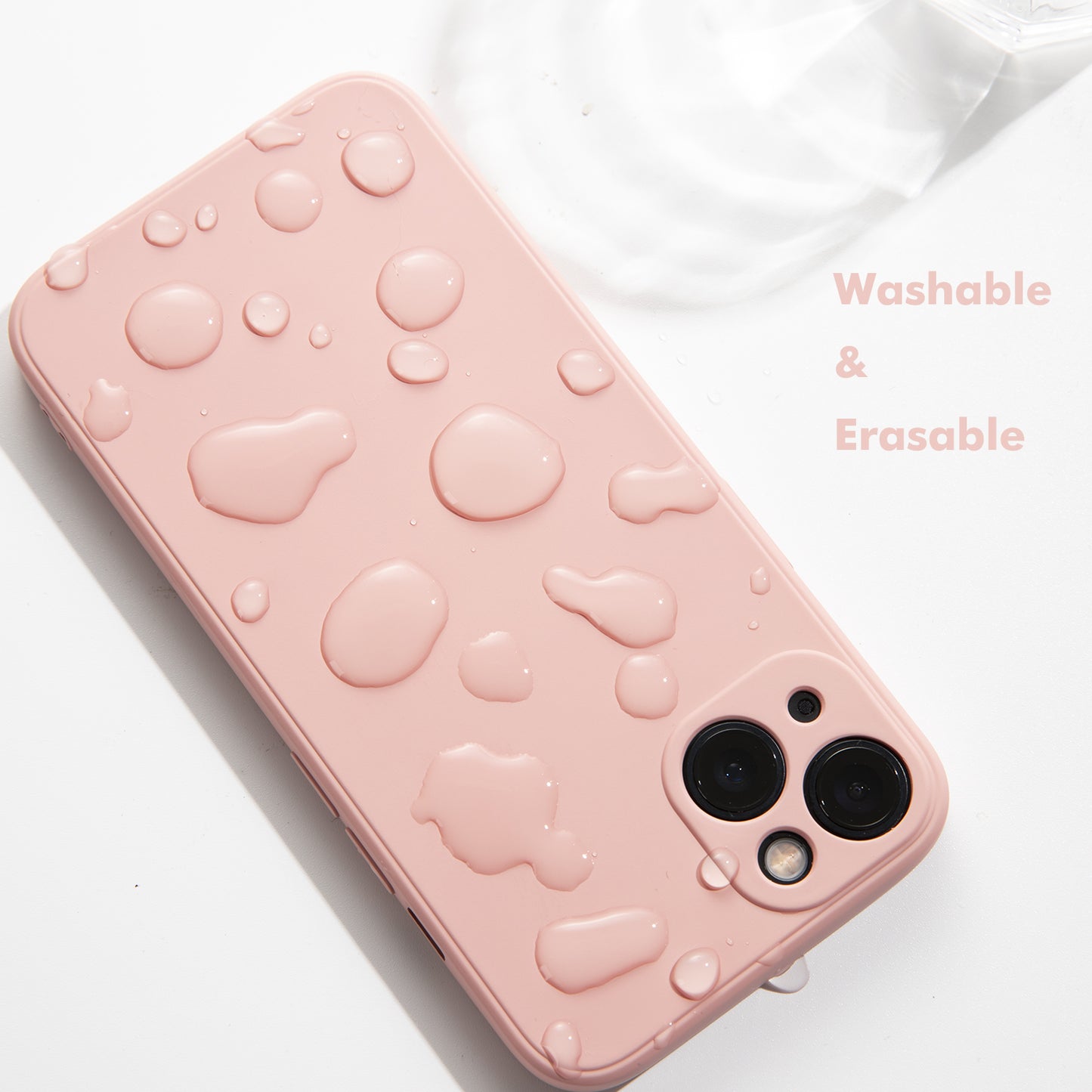 Coque en silicone pour iPhone 15 Plus