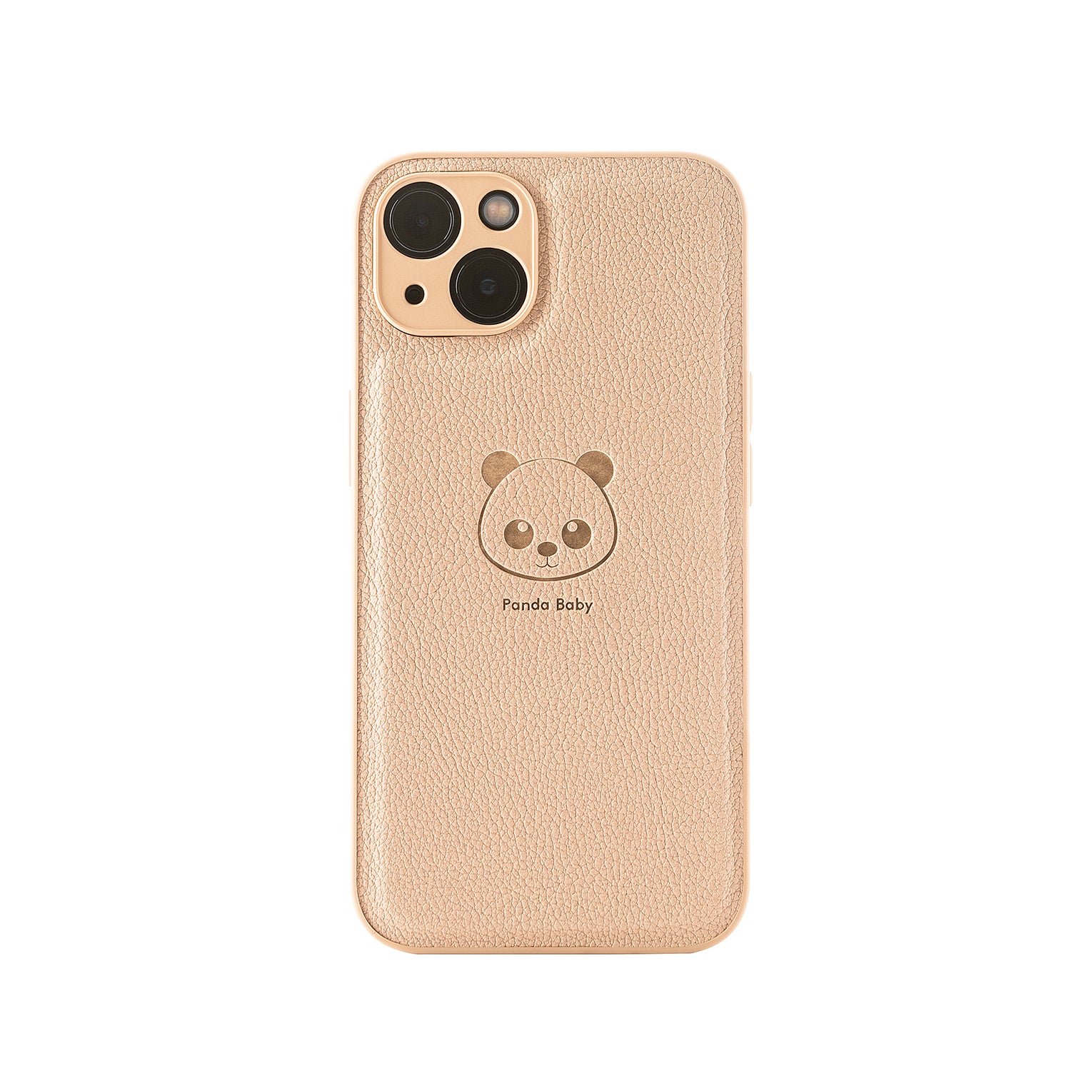 iPhone 15 Vegan Leather Case Panda Baby 3C iPhone 15 Vegan Leather Case Panda Baby 3C