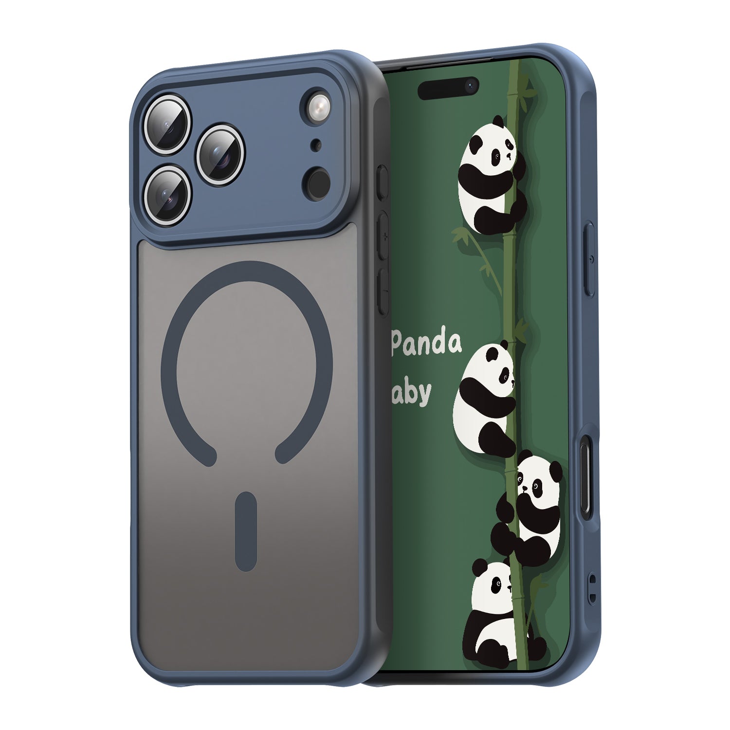 iPhone 17 Pro Max MagSafe Case (II) – Panda Baby iPhone 17 Pro Max MagSafe Case (II) – Panda Baby