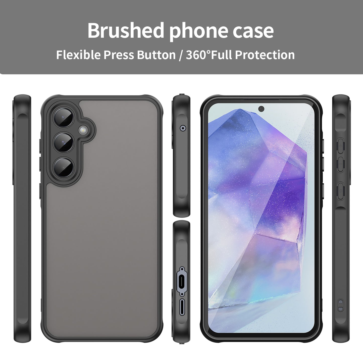 Custodia SuperSlim per Galaxy A55 (Senza MagSafe)