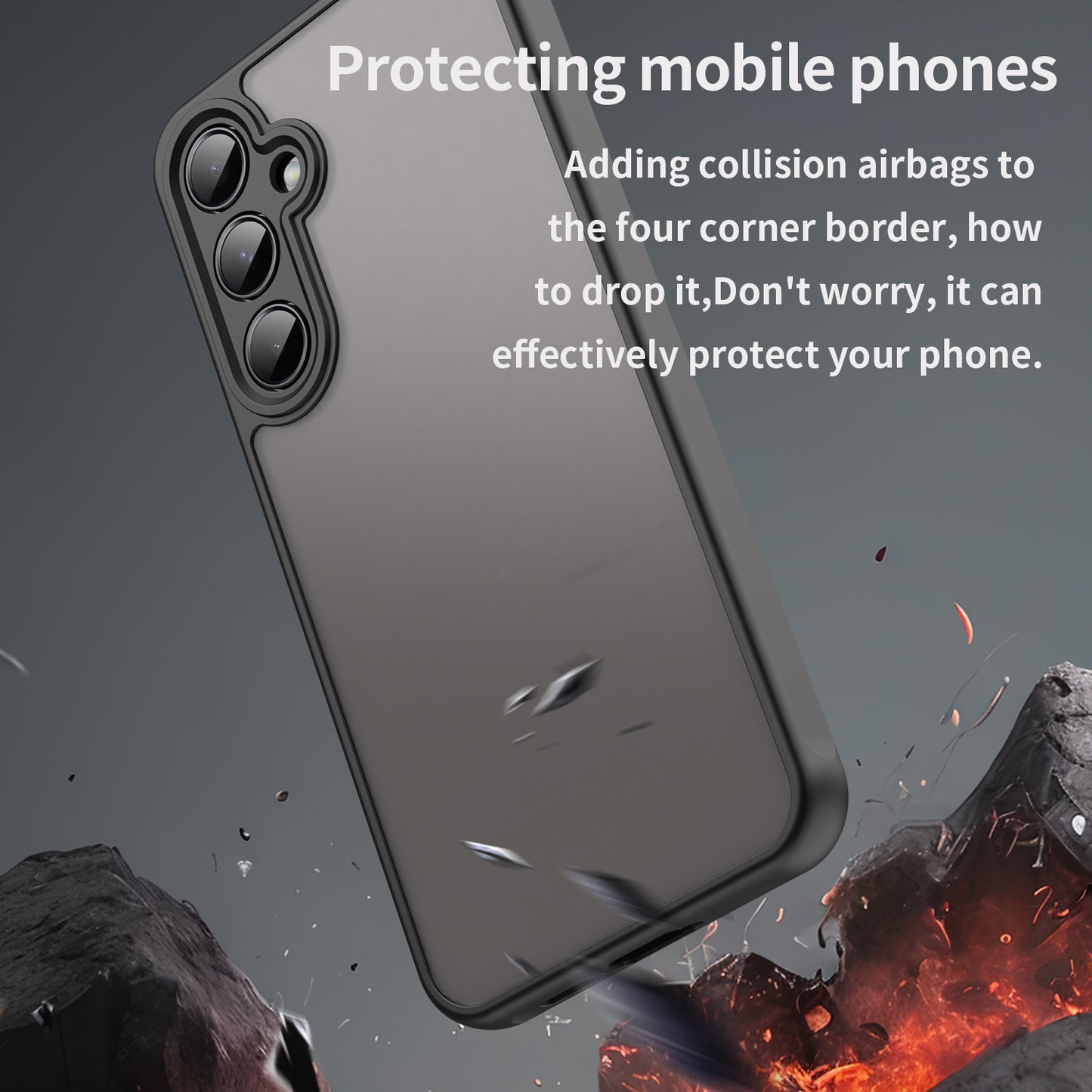 Custodia SuperSlim per Galaxy A55 (Senza MagSafe)