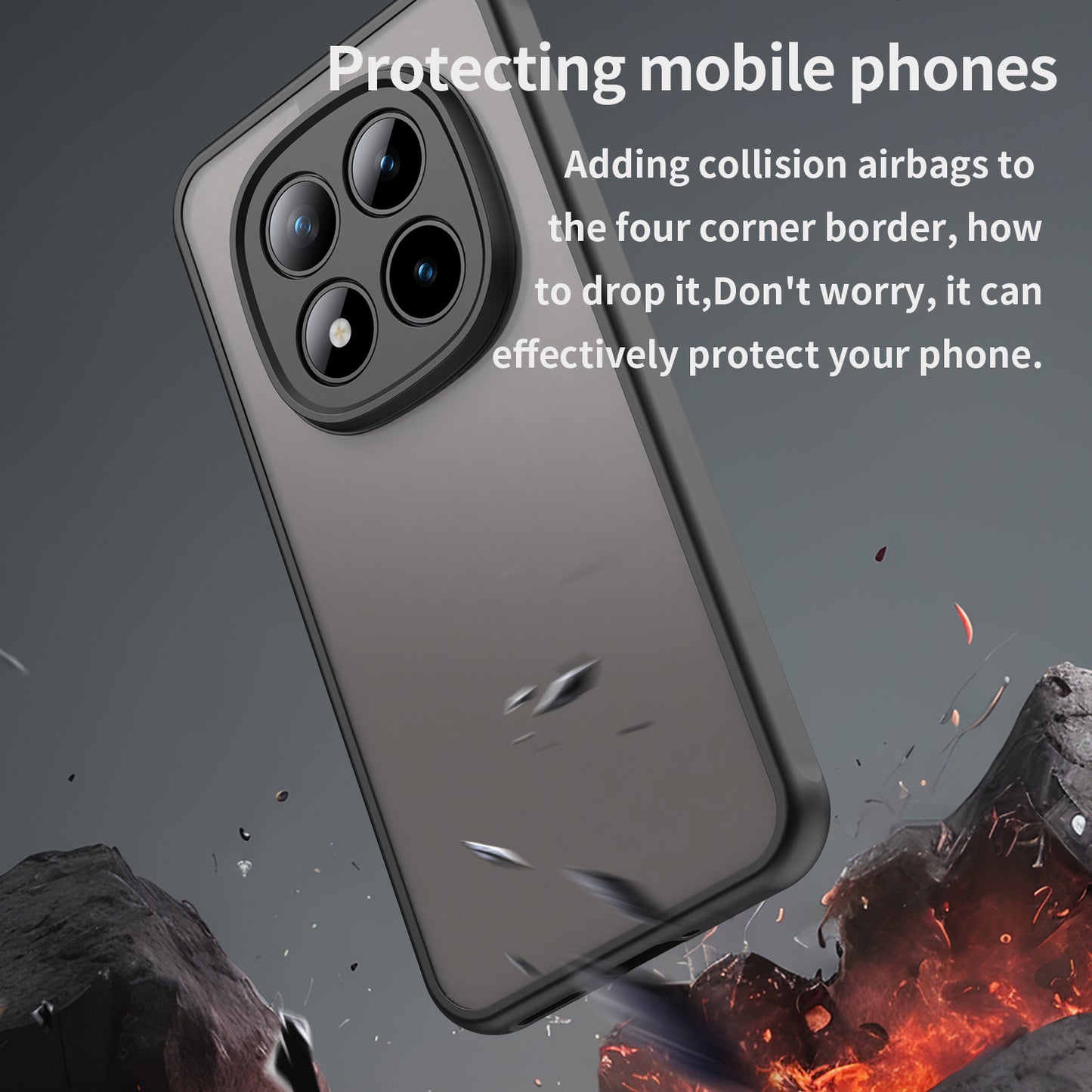 SuperSlim-Hülle für das Poco M8 Pro/Redmi Note 15 Pro+ (Ohne MagSafe)