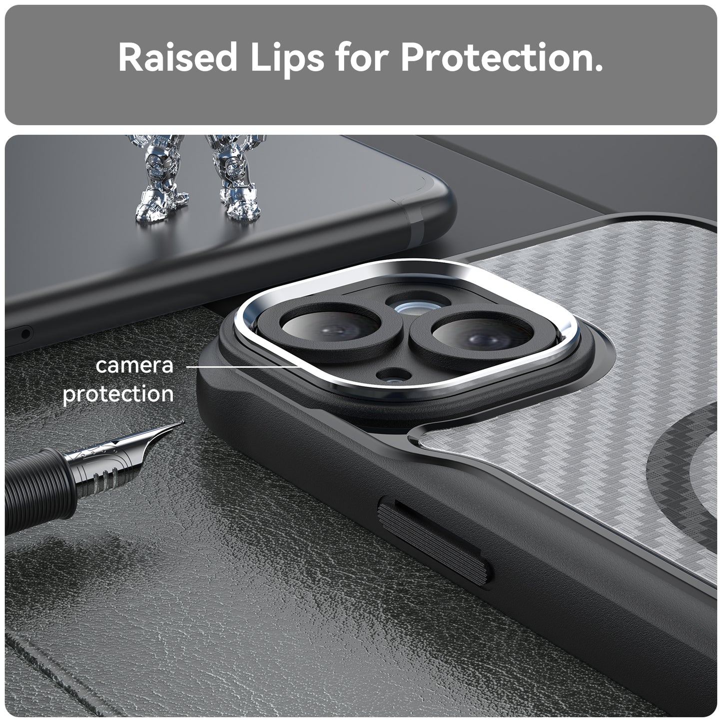 Coque Magsafe pour iPhone 15 Plus/iPhone 14 Plus