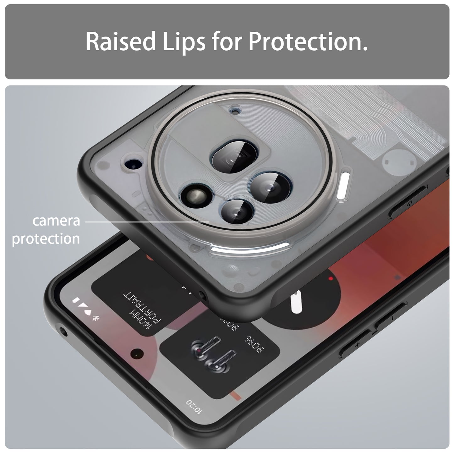 Custodia SuperSlim per Nothing Phone (3a) Pro (Senza MagSafe)