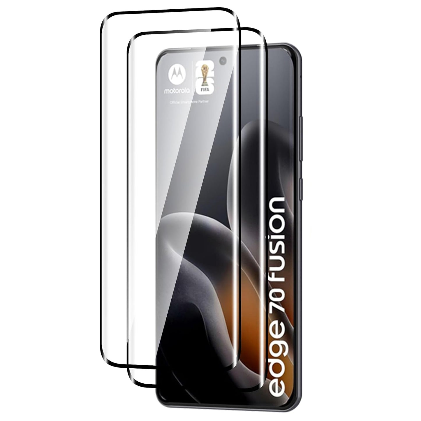 Moto Edge 70 Fusion / Edge 70 Fusion+ Screen Protector, 2 Pack