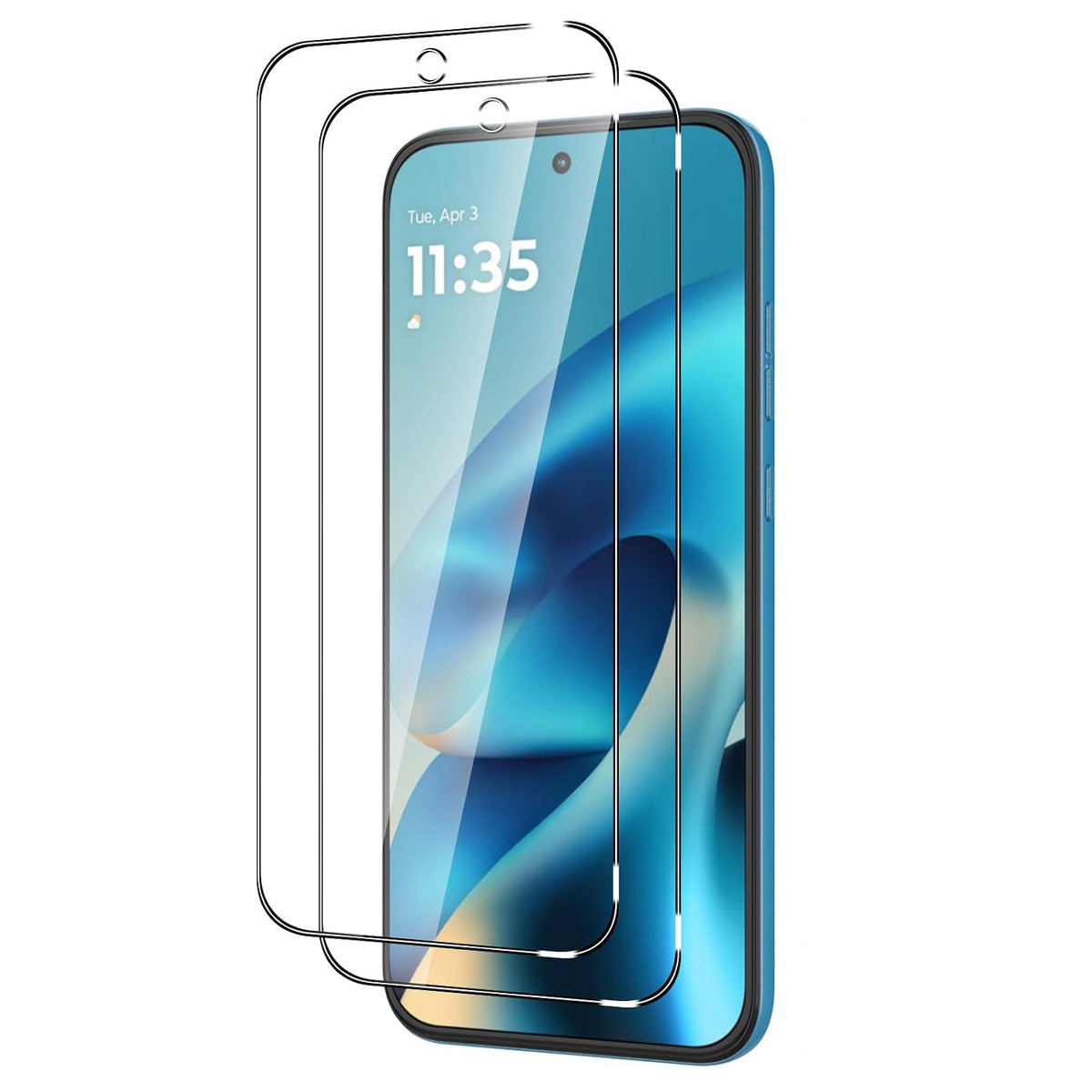 Moto G87 Screen Protector, 2 Pack