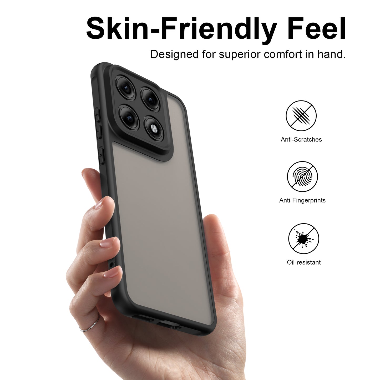 Custodia SuperSlim per Moto Edge 70 Pro/Edge 70 Pro+ (Senza MagSafe)