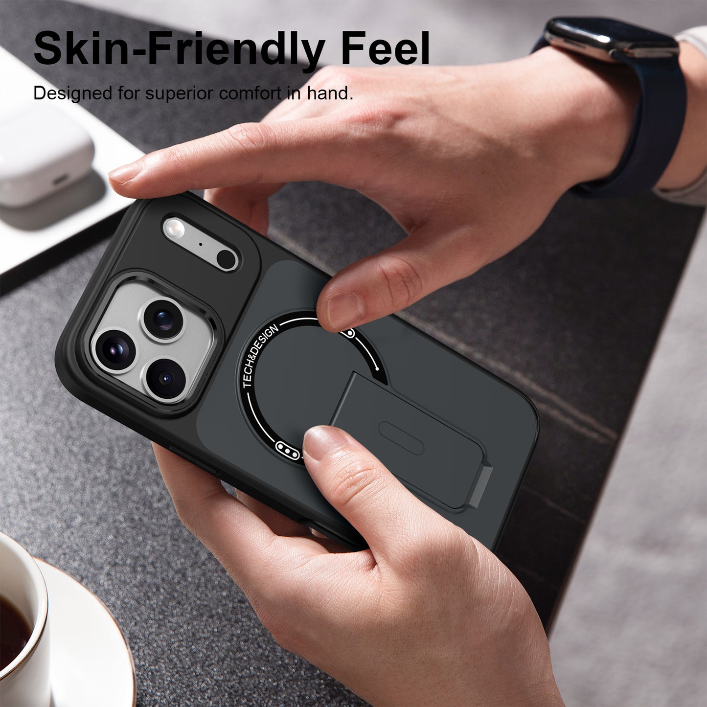 iPhone 18 Pro Max/17 Pro Max Stand Case