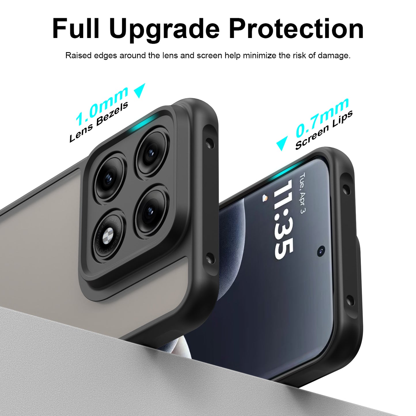 Custodia SuperSlim per Moto Edge 70 Pro/Edge 70 Pro+ (Senza MagSafe)