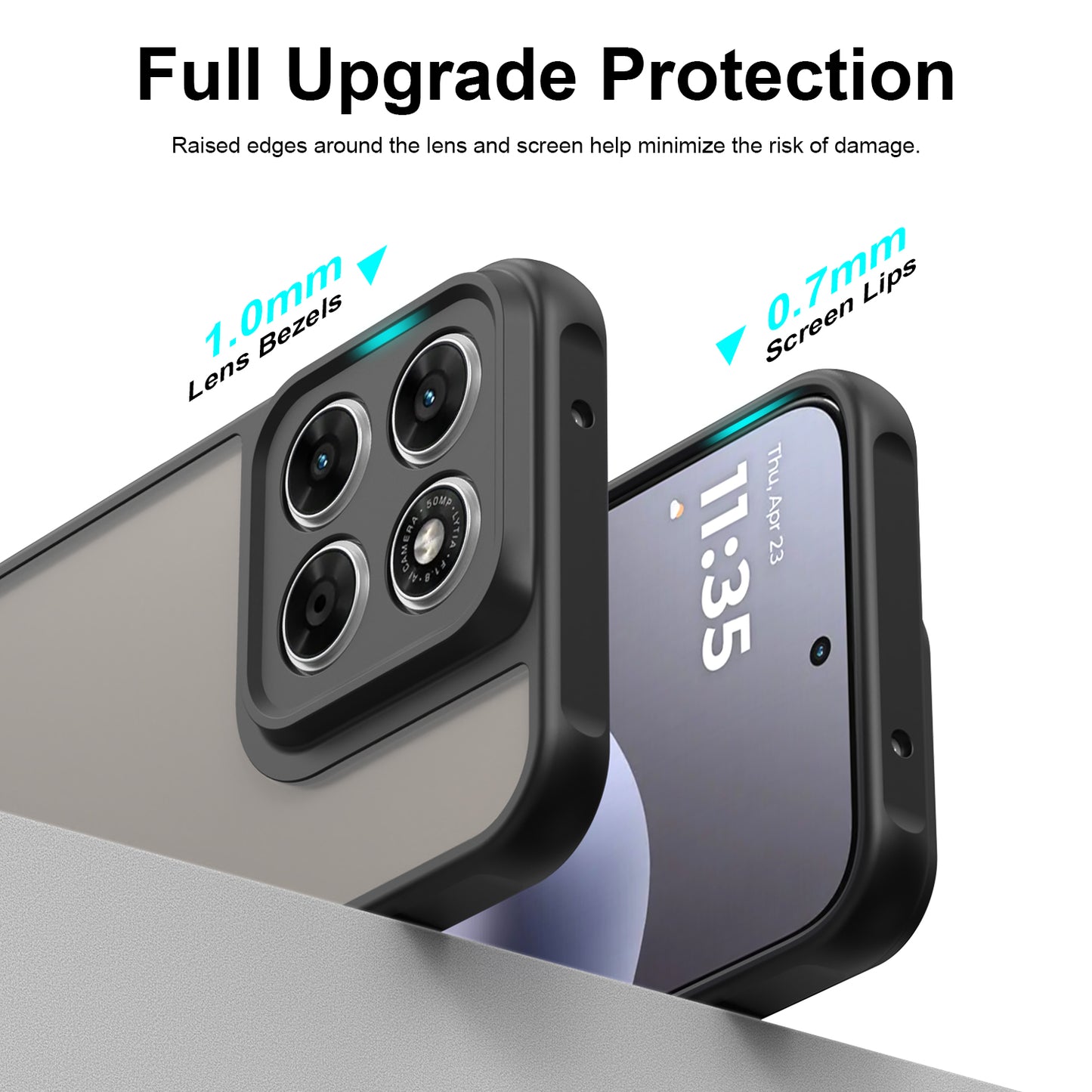 SuperSlim-Hülle für das Moto G87/G77/G67 (Ohne MagSafe)