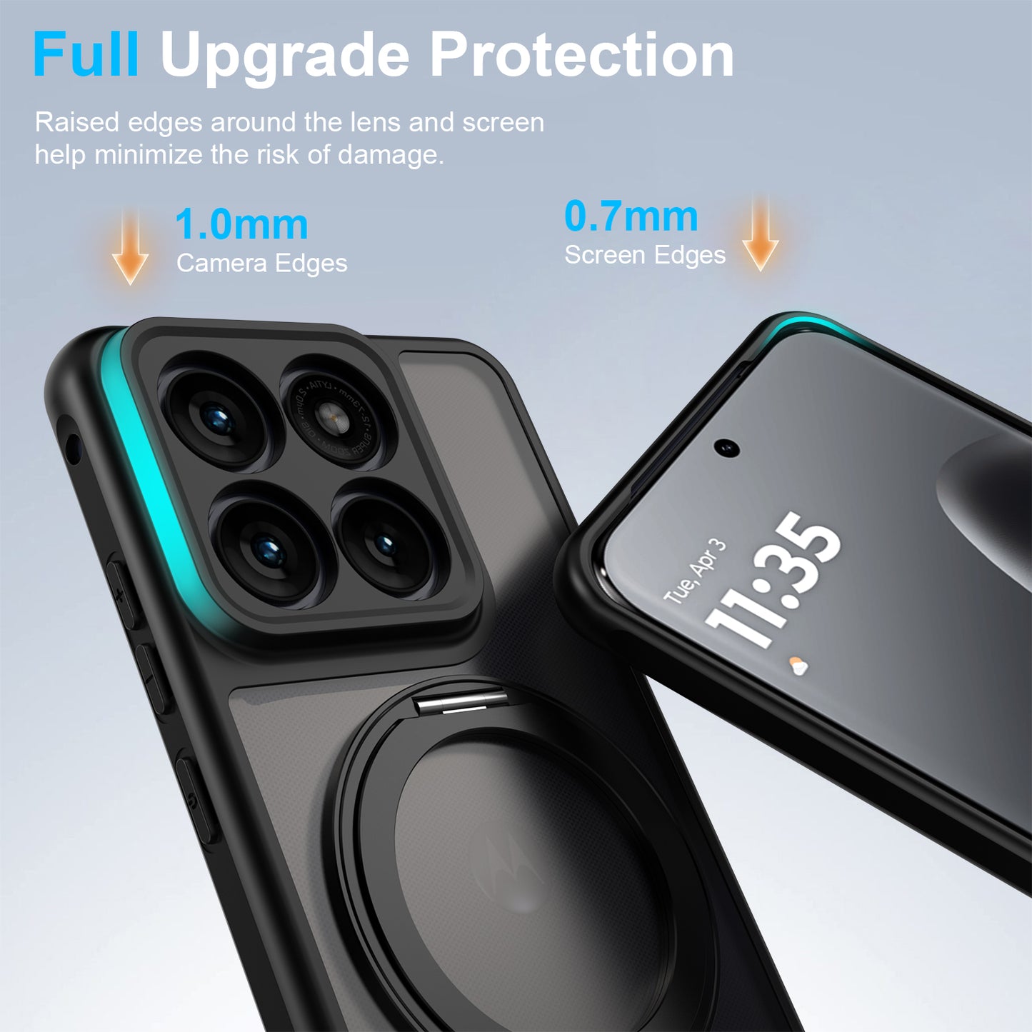 Stand Case for Moto Edge 70 Fusion