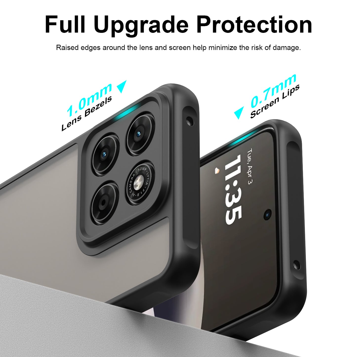 Custodia SuperSlim per Moto G47/G37/G37 Power (Senza MagSafe)