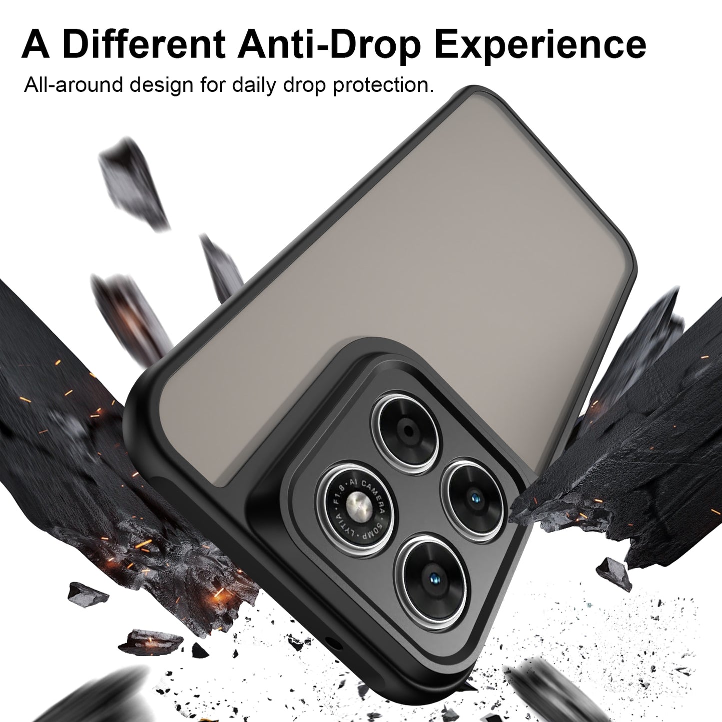 SuperSlim-Hülle für das Moto G87/G77/G67 (Ohne MagSafe)