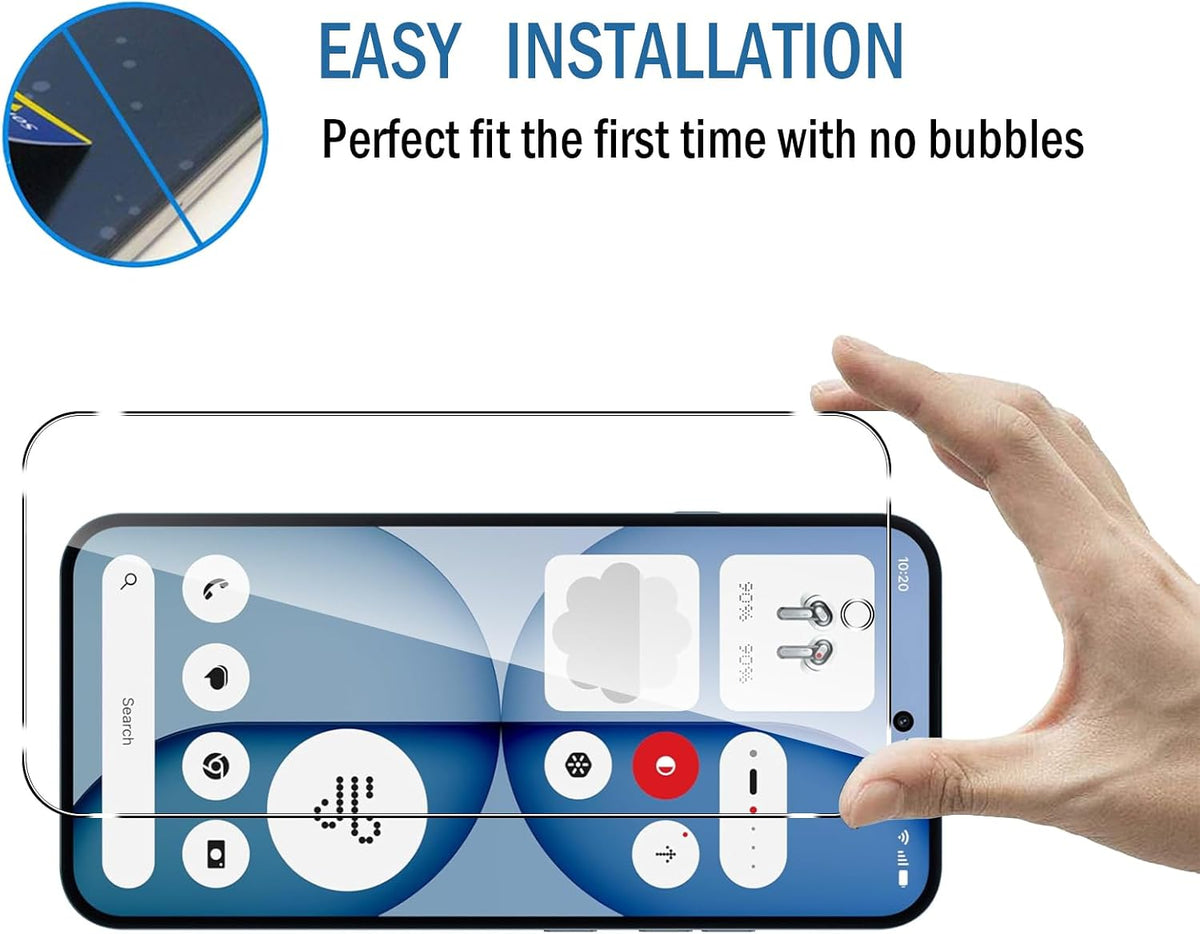 Nothing Phone 4(a) Screen Protector, 2 Pack