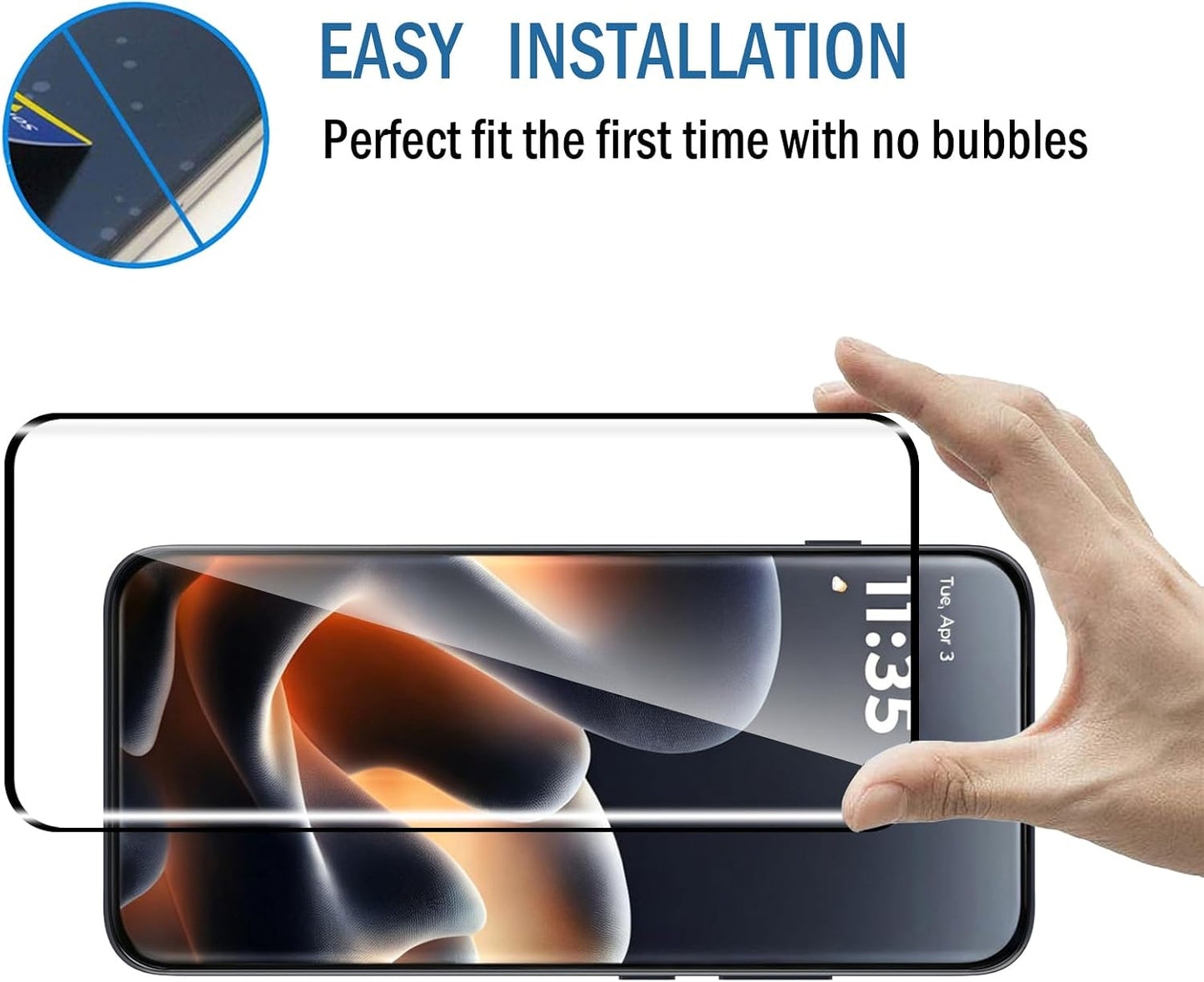 Moto Edge 70 Pro / Edge 70 Pro+ Screen Protector, 2 Pack