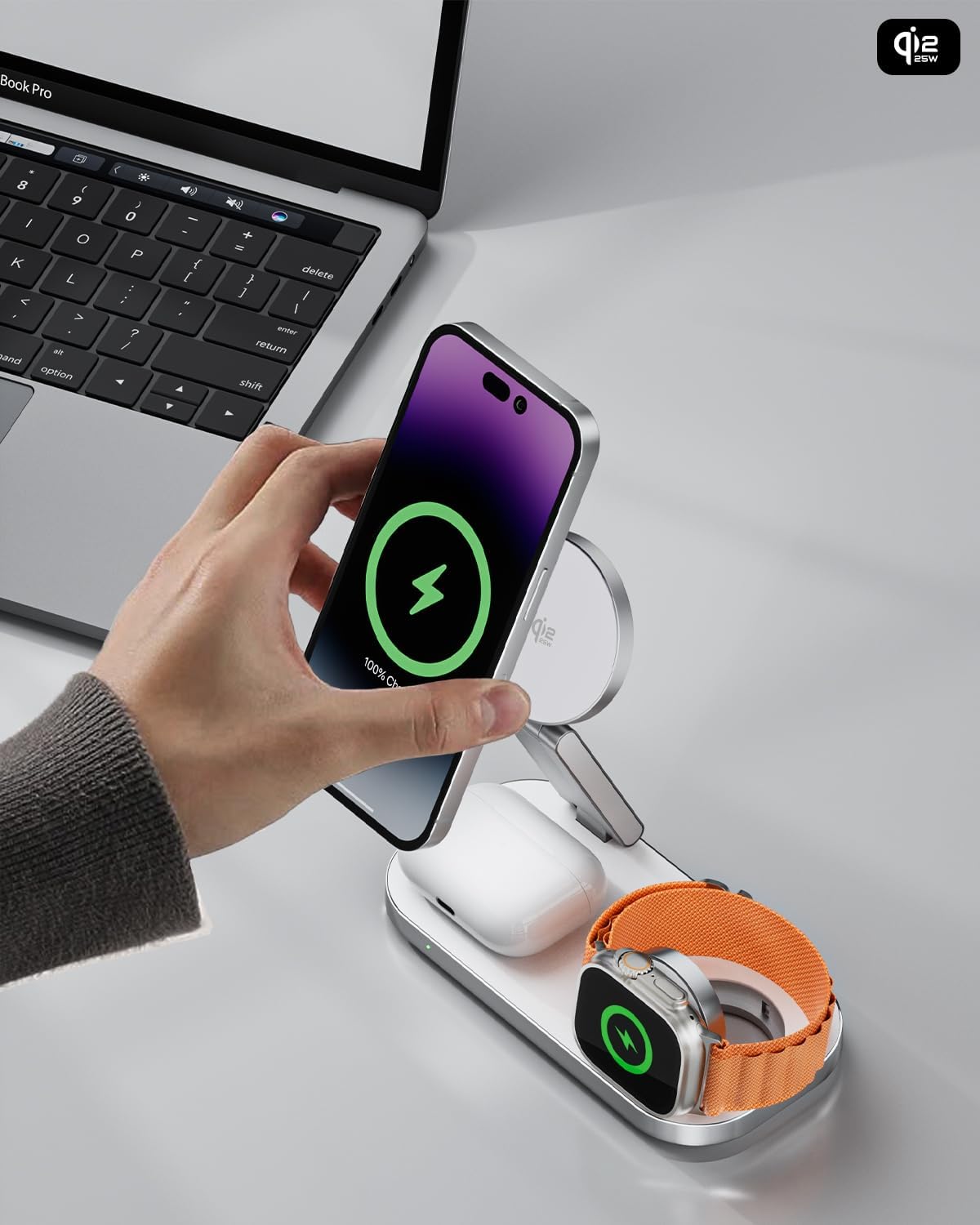3-in-1 MagSafe Wireless Charging Station