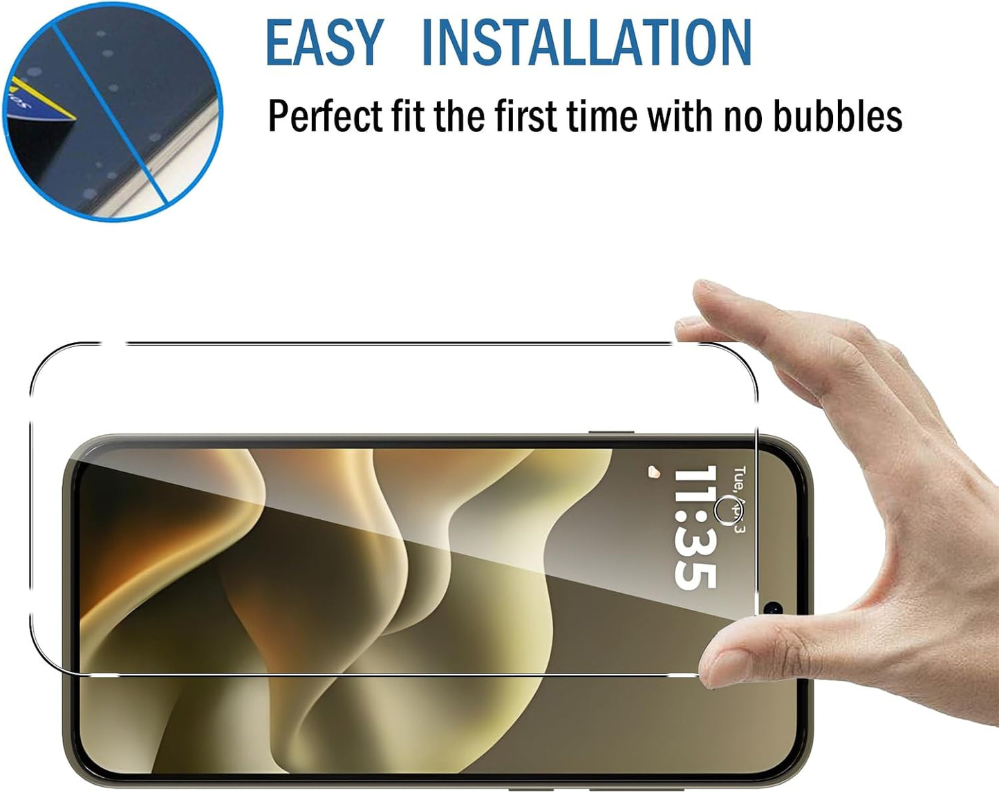 Moto Edge 2026 Screen Protector, 2 Pack
