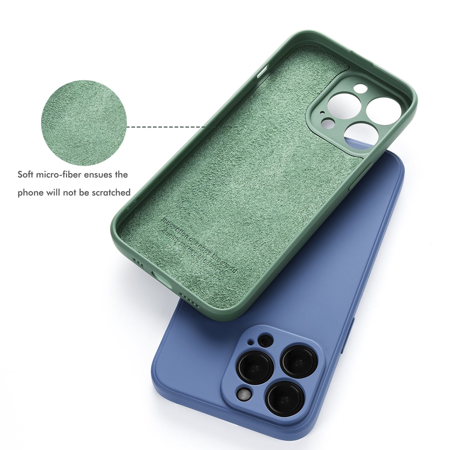 Coque en silicone pour iPhone 15 Pro Max