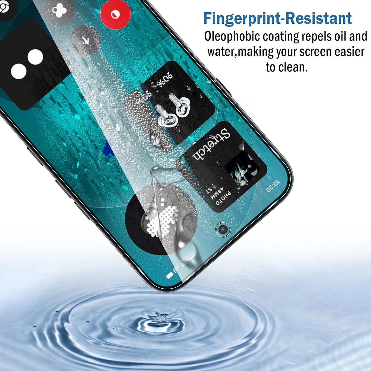 Nothing Phone 4(a) Pro Screen Protector, 2 Pack