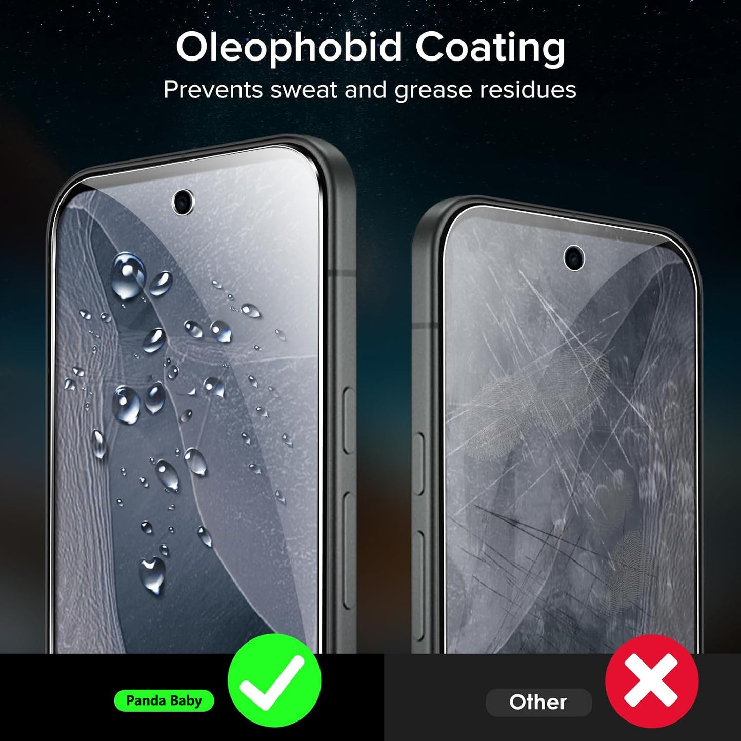 Pixel 9~11 / Pixel 9 Pro~11 Pro Screen Protector, 3 Pack