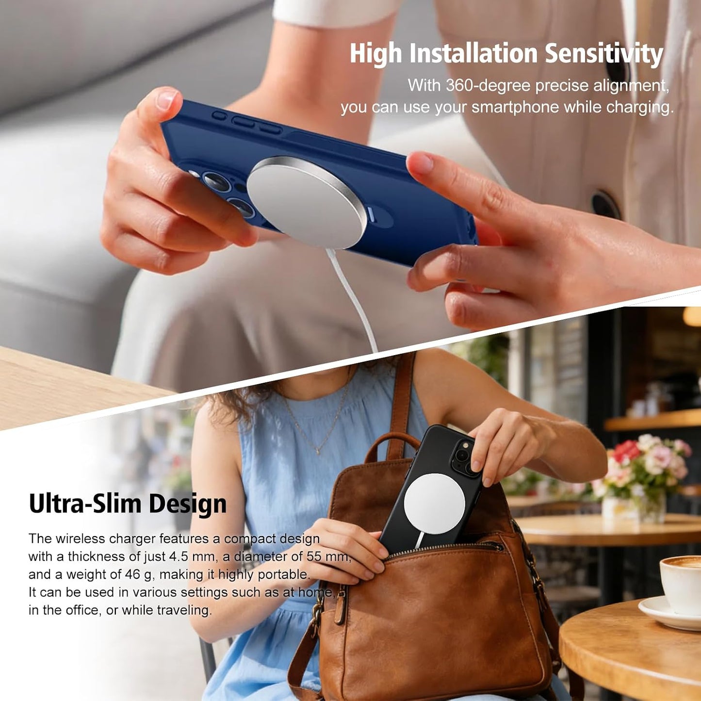 MagSafe / Qi2 Wireless Charger, 25W, 2-Pack