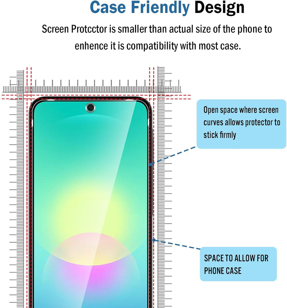 Galaxy A27 Screen Protector, 2 Pack