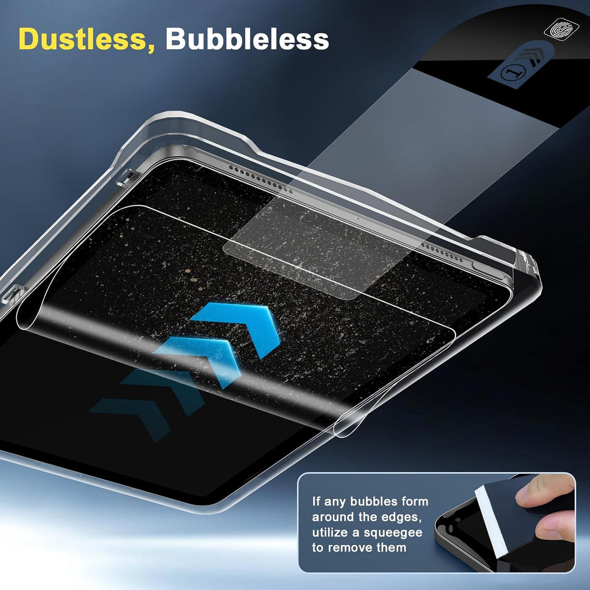 iPad Pro 13-in' Screen Protector with Easy Installation Kit