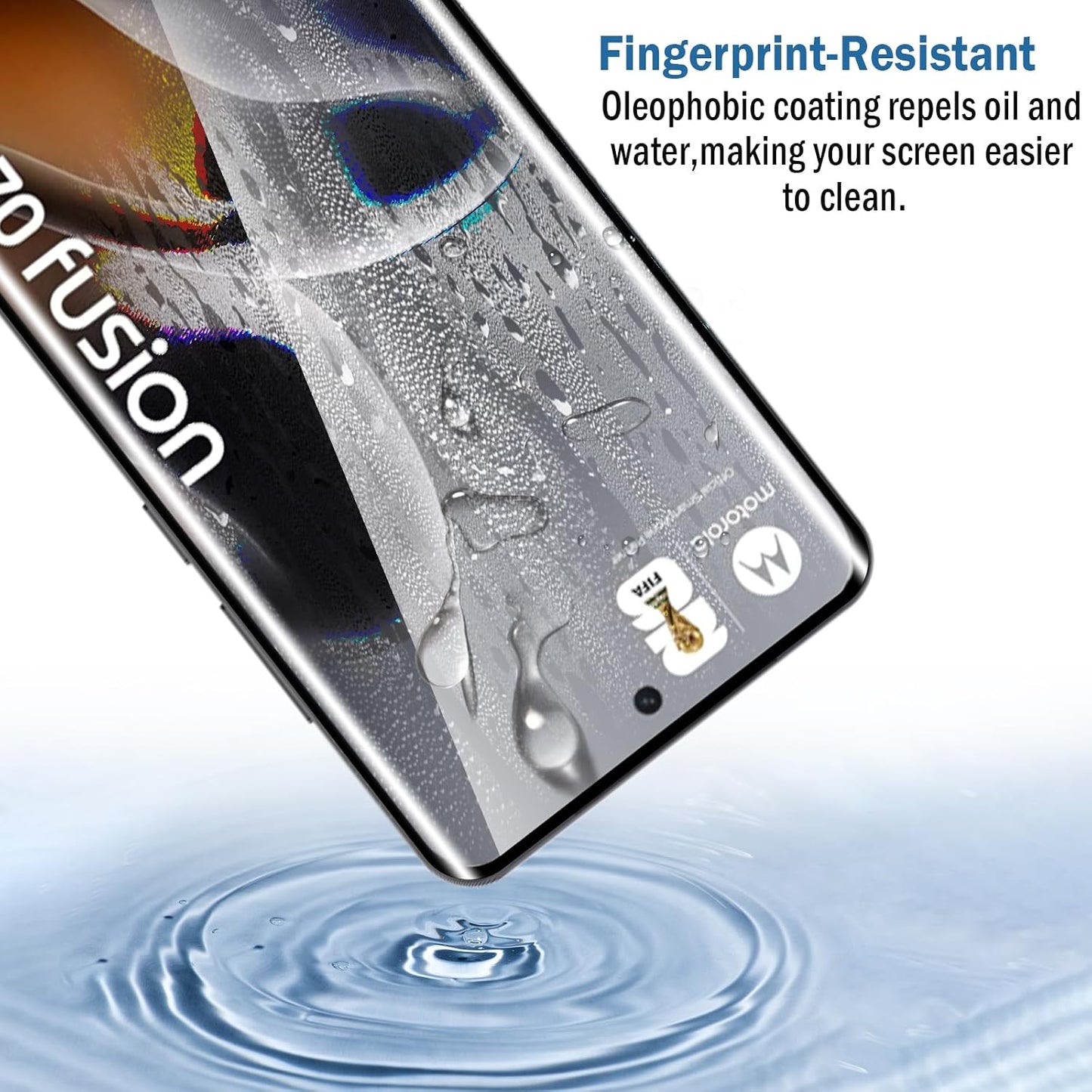Moto Edge 70 Fusion / Edge 70 Fusion+ Screen Protector, 2 Pack