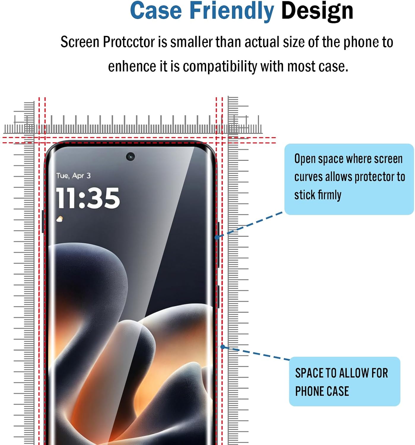 Moto Edge 70 Pro / Edge 70 Pro+ Screen Protector, 2 Pack