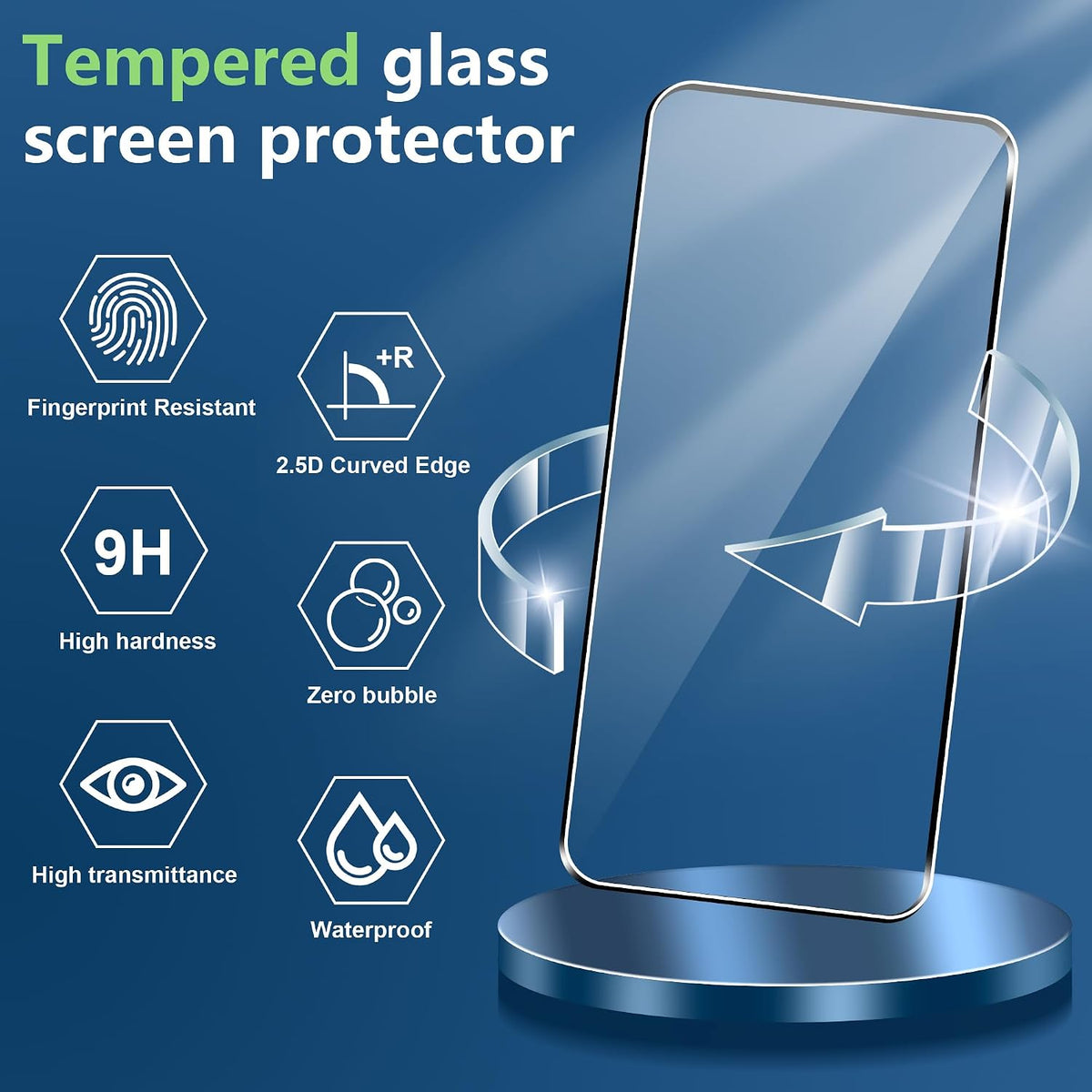 Xiaomi 17 / 17 Pro Displayschutzfolie, 2er-Pack
