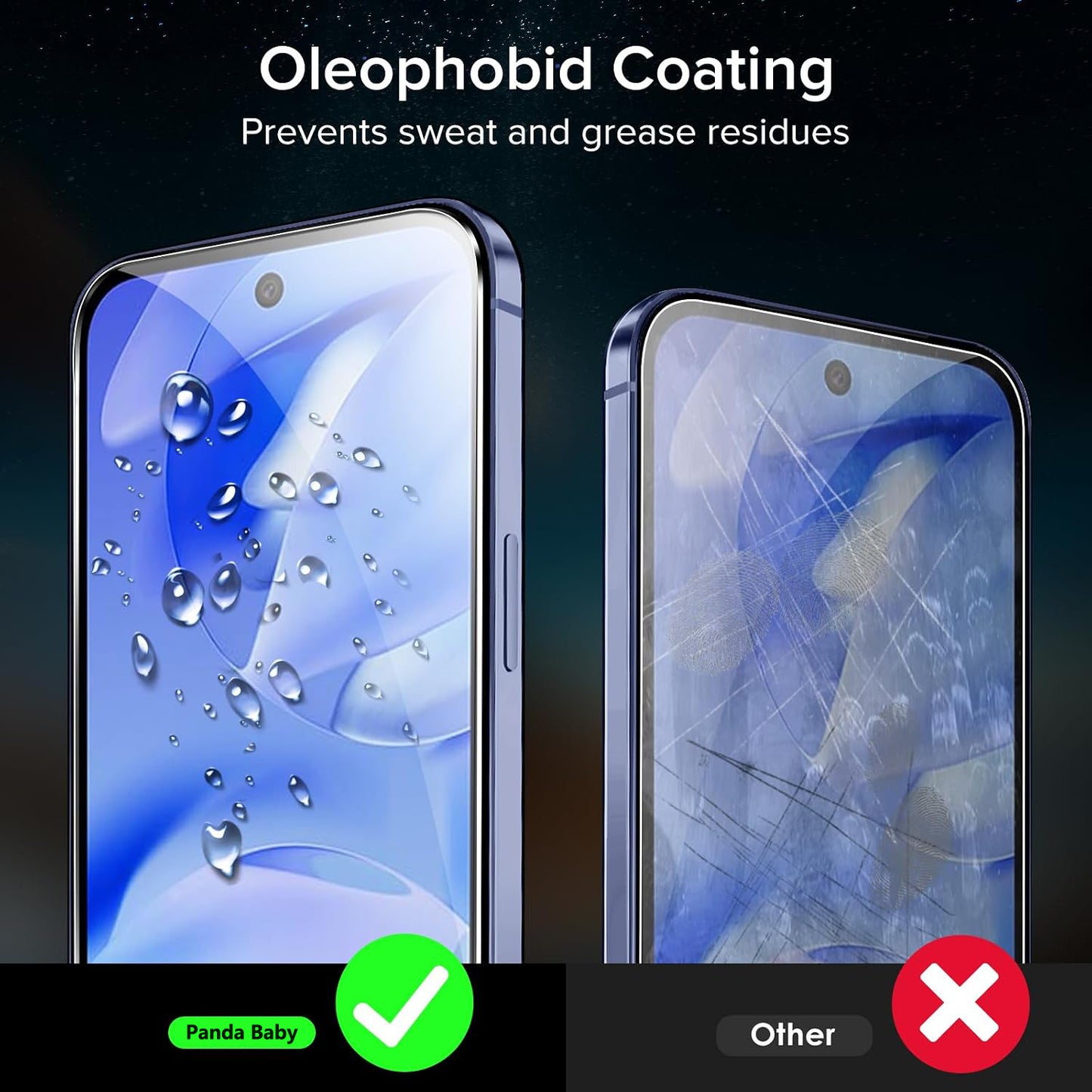 Pixel 9a Screen Protector, 2 Pack