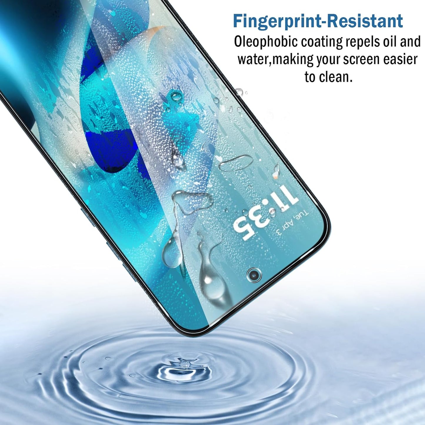 Moto G87 Screen Protector, 2 Pack