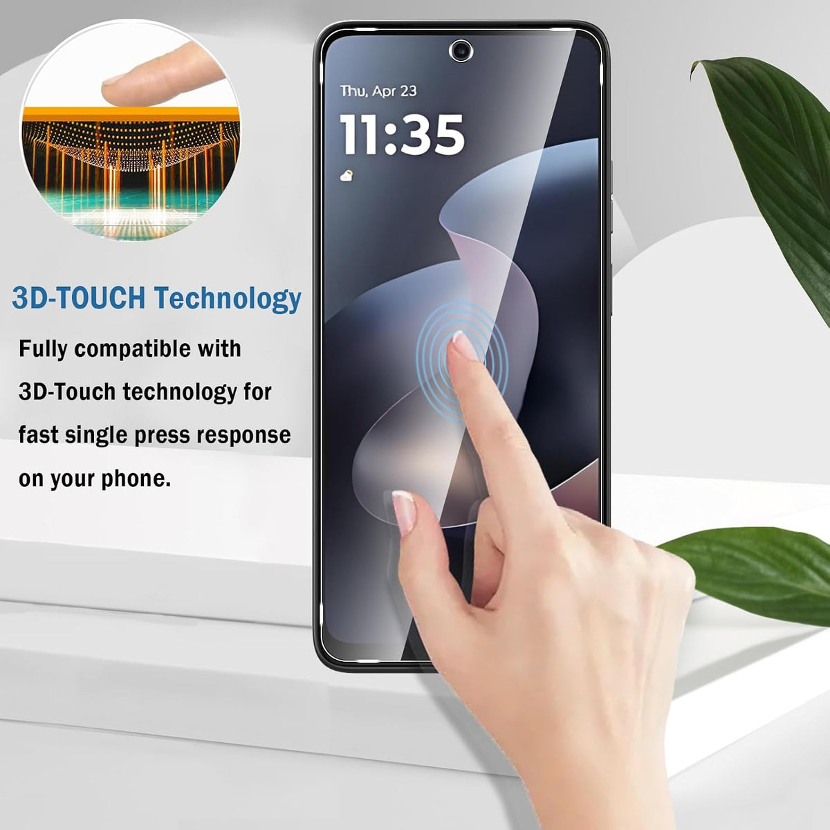 Moto G 2026 / G 2025 Screen Protector, 2 Pack