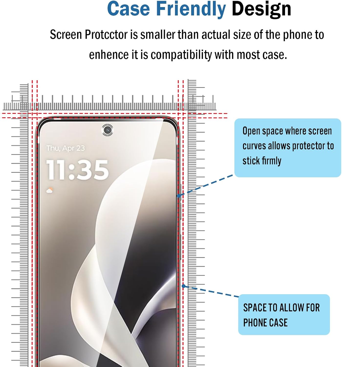Moto G Power 2026 Screen Protector, 2 Pack