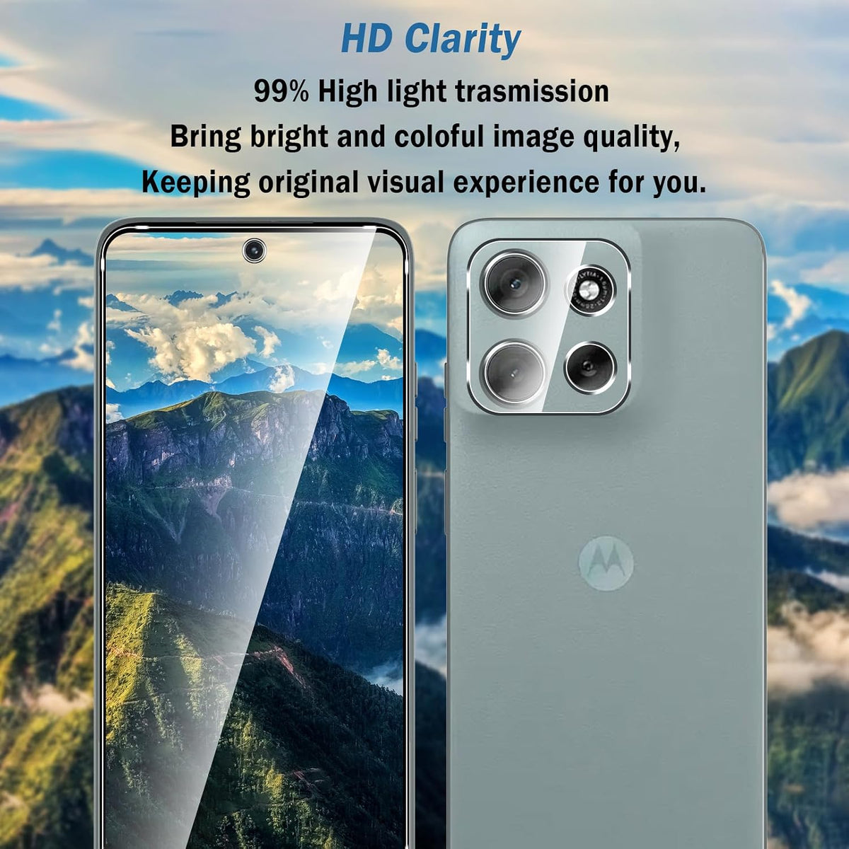 Moto G56 / G66J / G66Y Screen Protector, 2 Pack