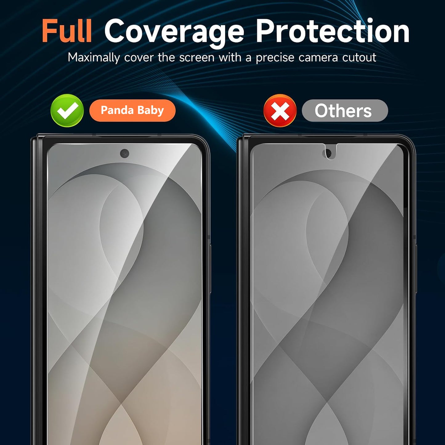 Galaxy Z Fold8 Ultra Screen Protector, 2 Pack
