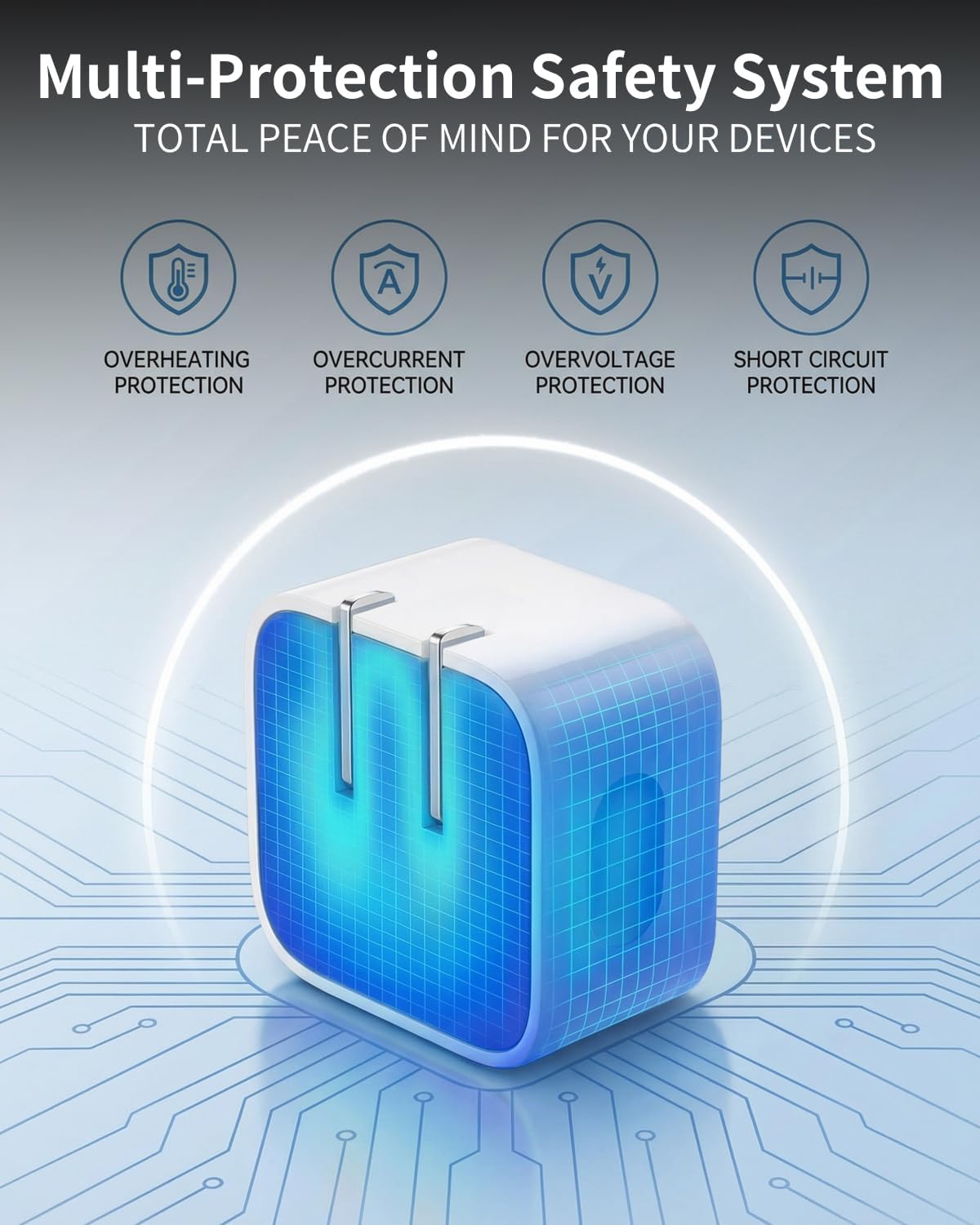USB-C FAST Charger Cube, 40W PD (US)