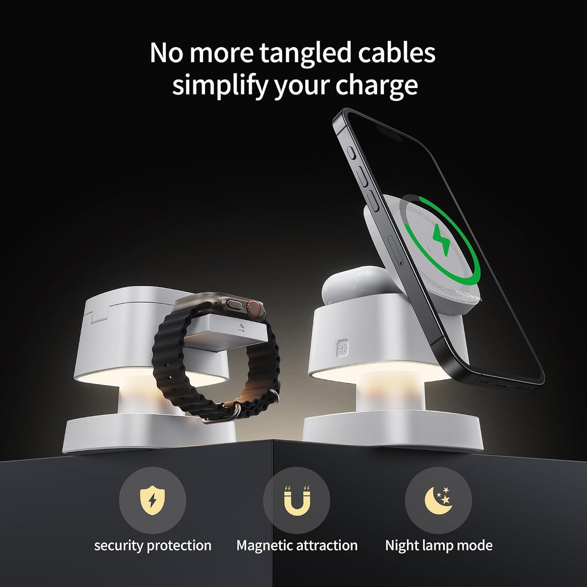4-in-1 MagSafe Wireless Charging Station