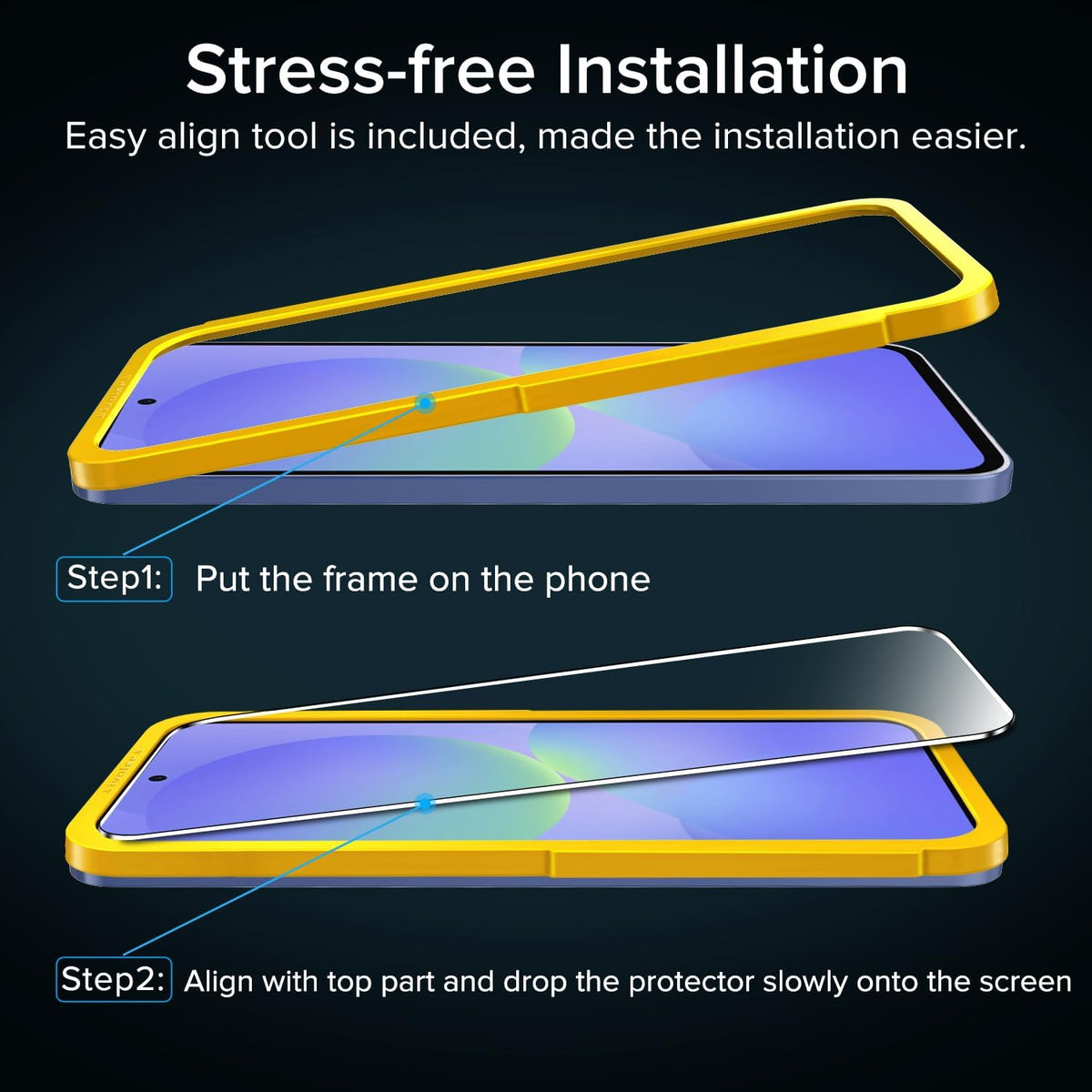 Galaxy A57 Screen Protector, 3 Pack