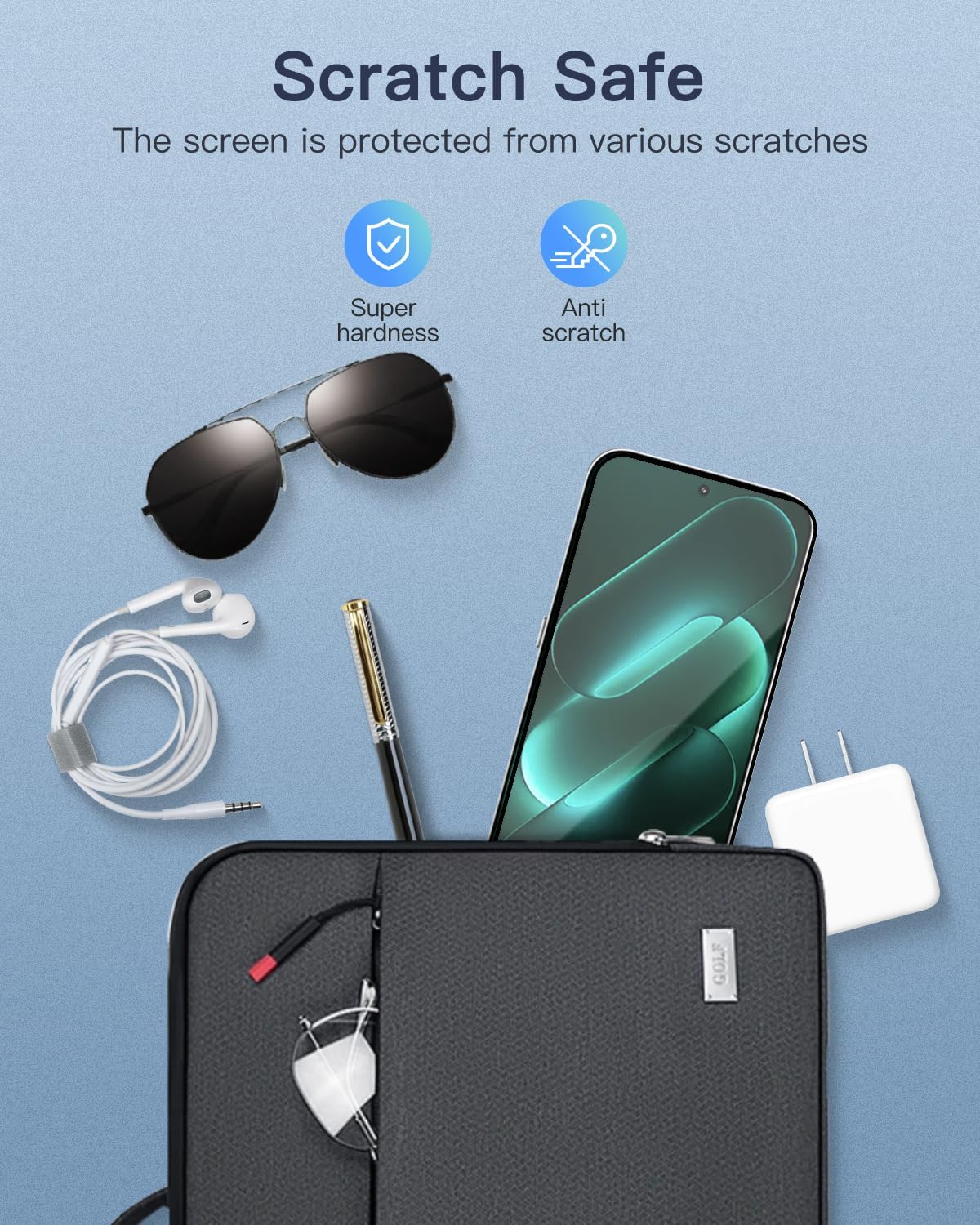 Protetor de ecrã para Xiaomi 18 Pro Max, pacote de 2+2