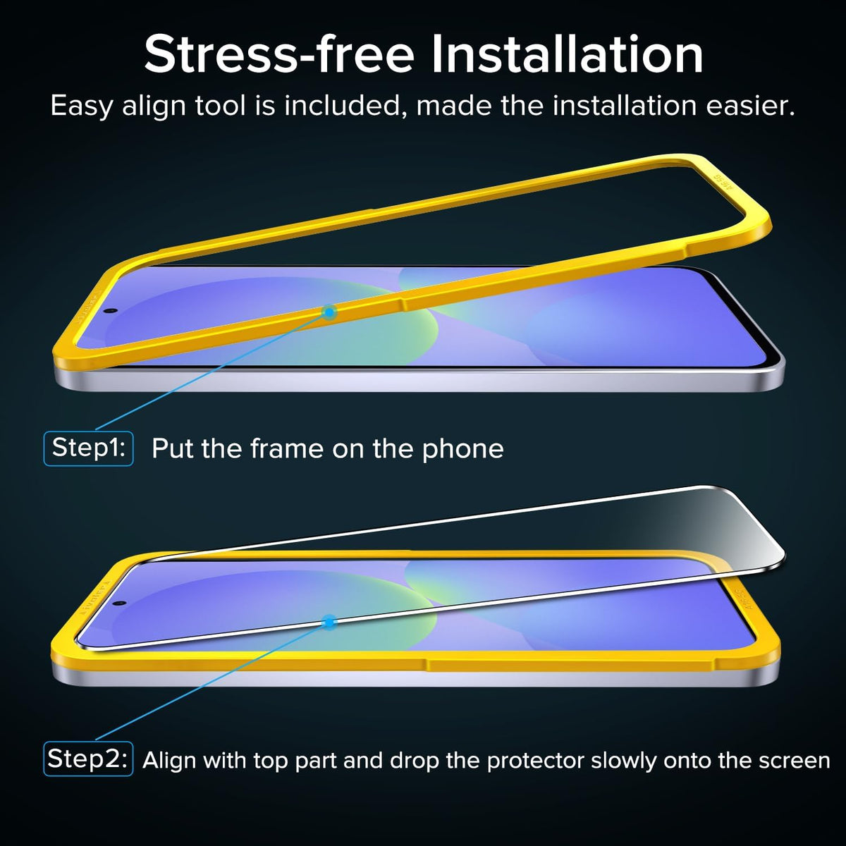 Galaxy A37 Screen Protector, 2 Pack