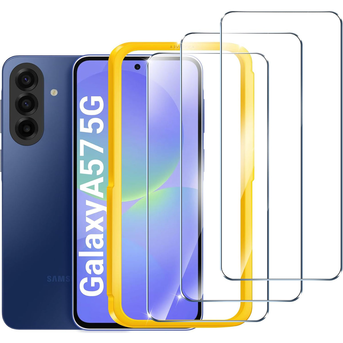 Galaxy A57 Screen Protector, 3 Pack